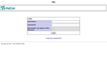 Tablet Screenshot of irs.hacon.de